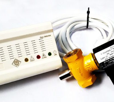 גלאי גז+ ברז חשמלי