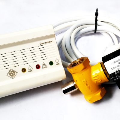 גלאי גז+ ברז חשמלי